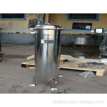 Stainless Steel Bag Filter Housing , Tri-Clamp Cartridge Fi